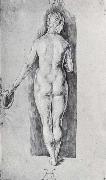 Albrecht Durer Nude Seen From Behind oil painting picture wholesale